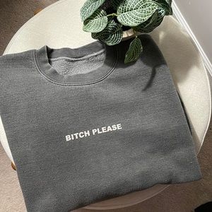 Nasty Gal: Bitch Please Oversized Sweatshirt